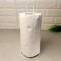 Білий тримач для кухонних рушників, кухонний папероутримувач