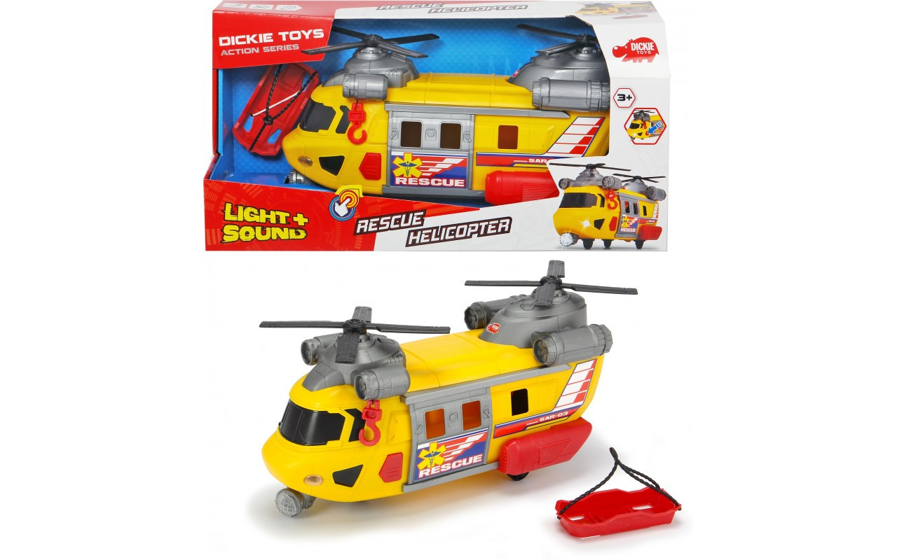 Вертоліт Служба порятунку Dickie Toys функціональний 3306004