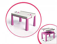 Детский игровой стол с настольным хоккеем 04580/3 розовый настольный аэрохоккей для детей