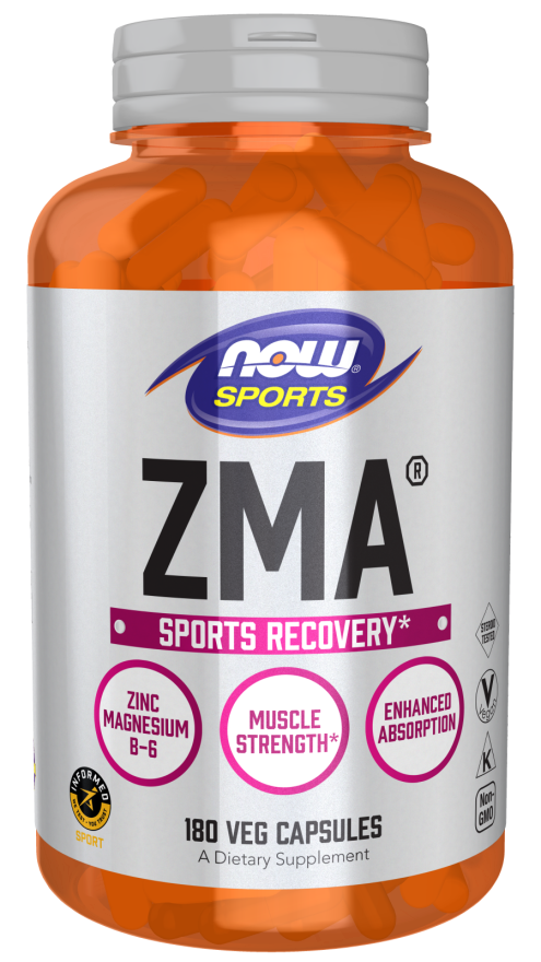 Now ZMA Sports Recovery 180 veg caps