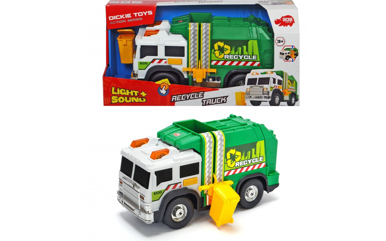Сміттєвоз з баком спецтехніка Dickie Toys 3306006