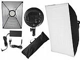 Постійне студійне LED світло софтбокс 50х70см 48W Prolighting, фото 2