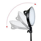 Постійне студійне LED світло софтбокс 50х70см 48W Prolighting, фото 4