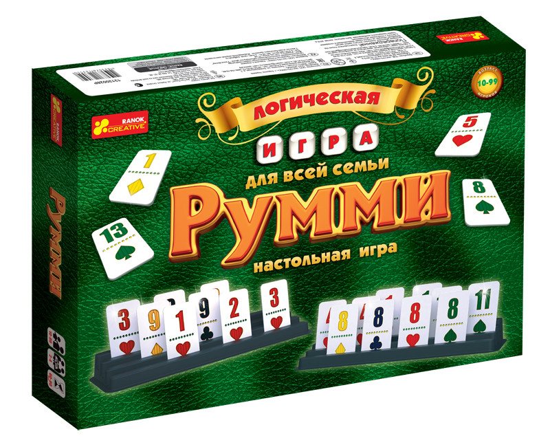 Настільна гра Руммі (російською)