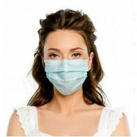Медицинская защитная маска для лица (50 шт./нестерильные)