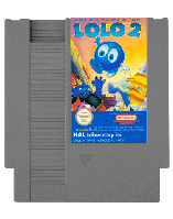 Игра Nintendo NES Adventures of Lolo 2 Europe Английская Версия Только Картридж Б/У Хороший