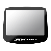 Стекло Консоли RMC Game Boy Advance Пластиковое Trans-Clear