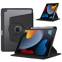 Чохол Galeo Hybrid Rotating Stand для Apple iPad 7/8/9 10.2" (2019/2020/2021) Black