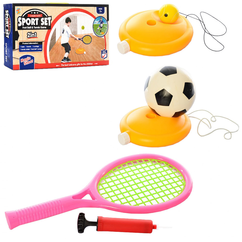 Игровой Набор 2в1 Теннис+Футбол MR 0144 Детский Набор Спортивных Игр ...