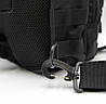 Сумка через плече слінг VA P-152 тактична чорна, фото 4