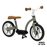 Дитячий біговел Smoby Toys Комфорт з підніжкою сірий (770126), фото 3