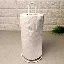 Білий тримач для кухонних рушників, кухонний папероутримувач