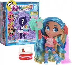 Іграшка лялька Hairdorables Dolls серія 3 з аксесуарами Лялька в коробці лялька з довгим волоссям