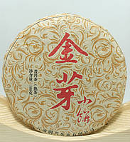 Шу Пуэр "Золотой бутон", Юньнань, Линьцан блин 100 грамм, урожай 2009 года
