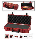 Кейс Сейф Екстрим. Secret Box Extrim Box Military Box — Універсальний ящик для зберігання AURA RED, фото 10