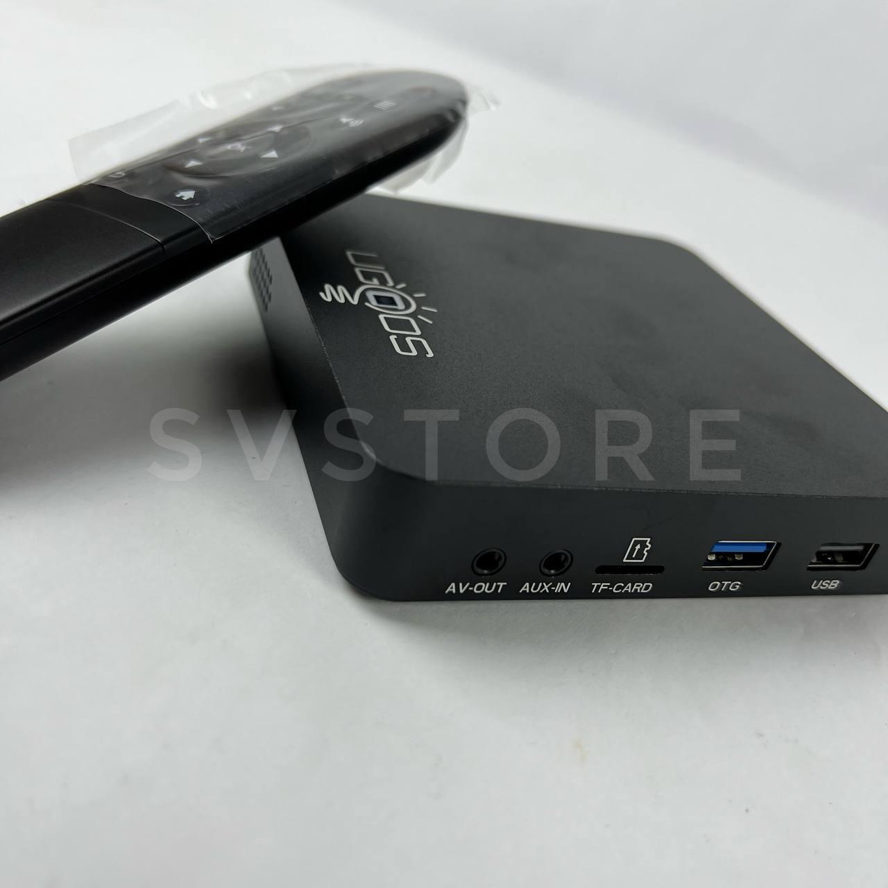 UGOOS AM6B PLUS, Amlogic S922X-J з 12nm 2.2GH, Android 9, Smart TV Box, Смарт ТБ Приставка - фото 3 - id-p1698172806