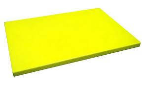 PE5AM50352 Дошка кухонна жовта 500*350*20 мм "Durplastics"