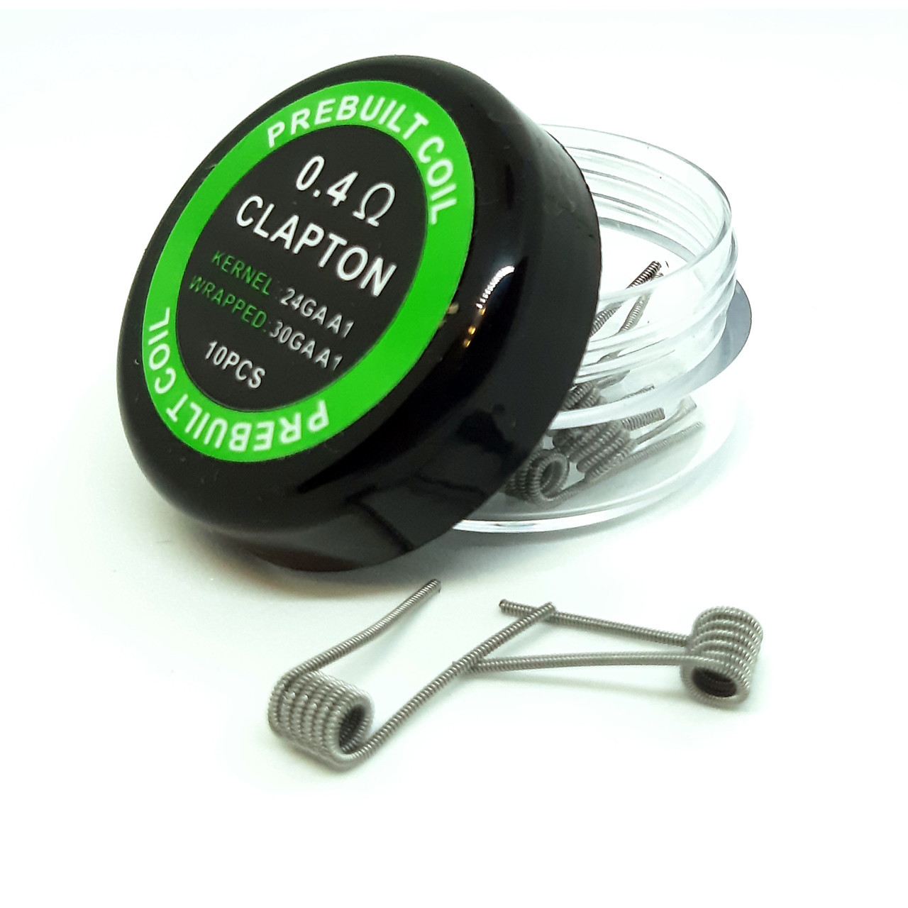 Набір Спіралей PREBUILT COIL для Дріпок та Баків Quad Clapton (Kanthal, 0.4)