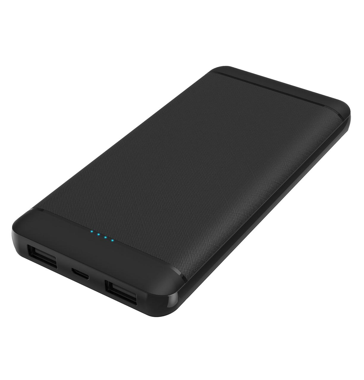 УМБ Power Bank (зовнішній акумулятор) BYZ W3 10000 мАг Чорний (BYZ-W3-B)