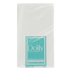 Серветки в пачці Doily® Aqua 20х30 см зі спанлейсу 50 г/м2 (50 шт/рул). Текстура: гладка