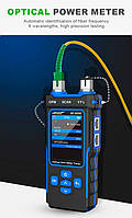 NOYAFA NF-8508, багатофункціональний мережевий тестер, трасошукач, PoE, VFL, OPM, QC-тест, фото 4