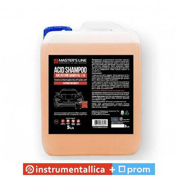 Кислотний шампунь для авто Acid Shampoo 5 л Masters line