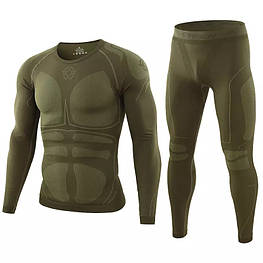 Комплект термобілизни JA-09-3 (термо-білизна, зимова, тактична) Green XXL