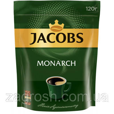 Promo Ціна! Кава JACOBS розчинна 120 г, пакет (prpj.90946) — тільки на ZaGrosh.com.ua