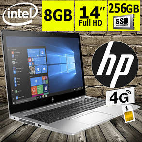Ноутбук HP EliteBook 745 G5 AMD Ryzen 3 PRO 2300U 8Gb/256SSD Наявність слота для сім карт!, фото 1