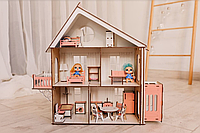Ляльковий будинок, іграшковий будинок,будинок з дерева