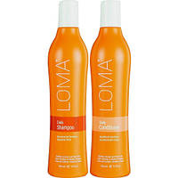 Шампунь и кондиционер для ежедневного использования Loma Hair Care Daily Shampoo and treatment 355+355ml