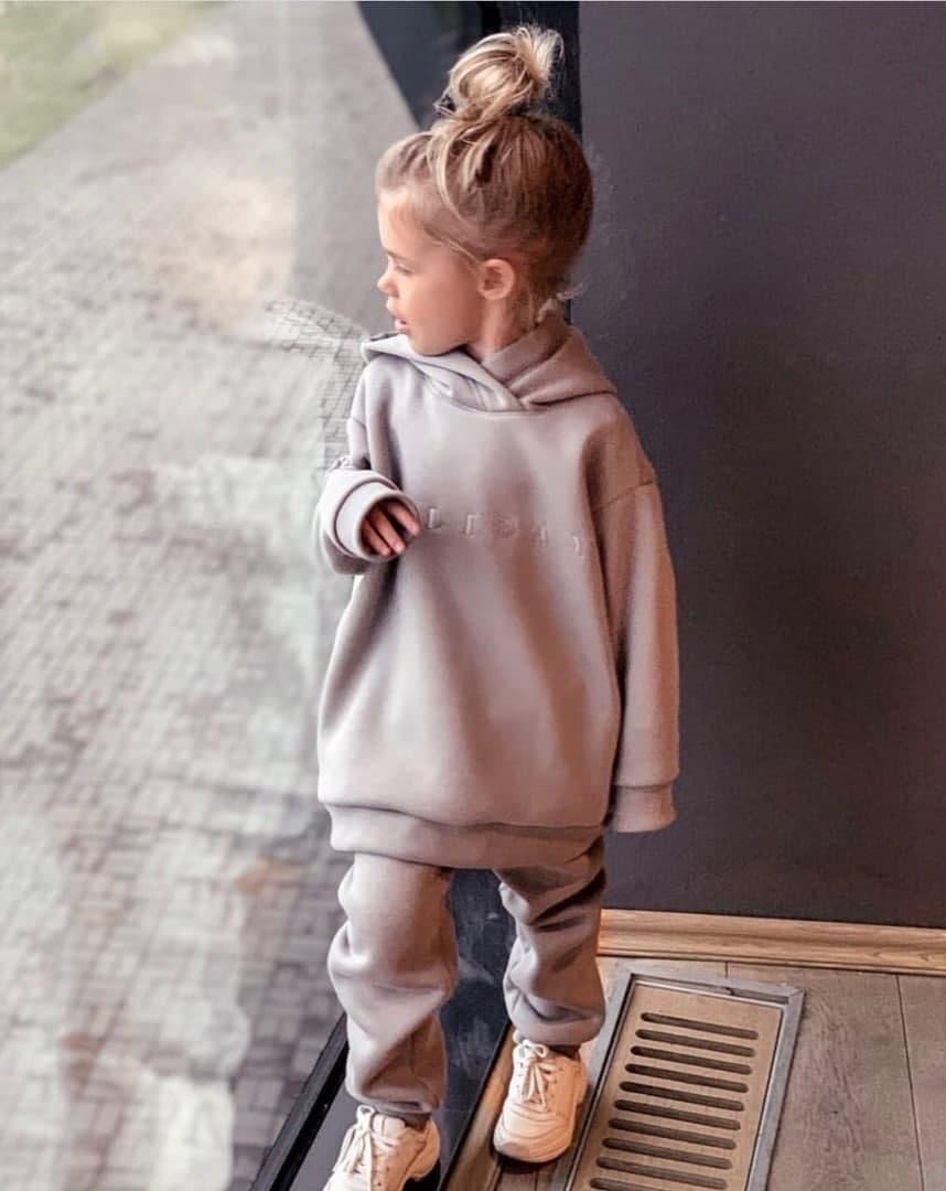 Детский Спортивный Костюм на Флисе для Девочки №0445| 110-134р ...