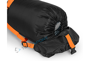 Туристичний спальний мішок кокон Bergson Weekend 300 80 cm x 230 cm до -4, фото 4