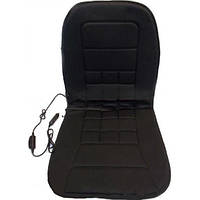Накидка на сидіння з підігрівом Elegant Plus 95х45см чорна
