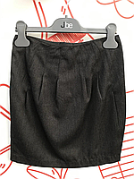 Стильная школьная юбка карандаш для девочки PINETTI| Италия 98399 Черный.Топ! .Хит!
