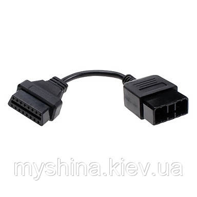 Перехідник OBD2 Subaru 9 pin до авто Subaru (9pin — 16pin) ЯКІСТЬ 100%