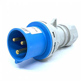 Вилка кабельна IVN 3232, IP44 (32A, 230V, 2P+PE) SEZ