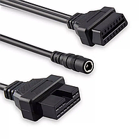 Перехідник OBD2 Mitsubishi 12 pin для Mitsubishi (12pin — 16pin) ПКАЧІСТЬ 100%