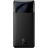 Внешний аккумулятор, павербанк Baseus Bipow Digital Display 15W 20000mAh, Black (PPDML-J01)