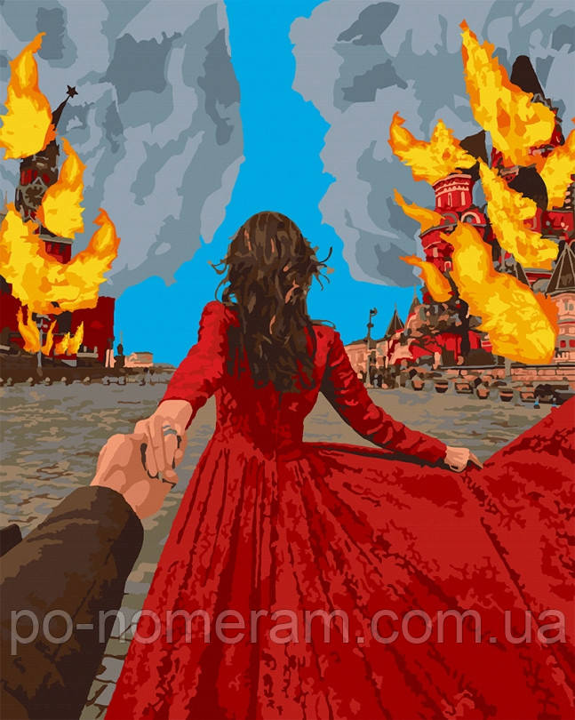 Акційна Полотно для малювання ArtCraft воно палає (ACR-10346-AC) 40 х 50 см, фото 1