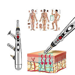Ручний масажер для тіла у формі ручки massager PEN для зняття болю / Акупунктурна масажна ручка