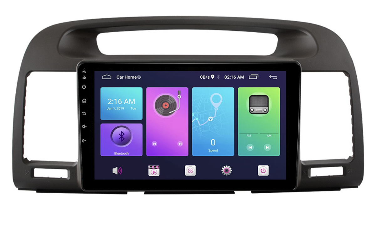 Штатна магнітола Toyota Camry 30 2001-2006 на Android | 9” сенсорний екран, GPS, Bluetooth, Wi-Fi, камера заднього виду