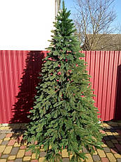 Ялинка штучна лита Преміум 2.3м, зелена, фото 4