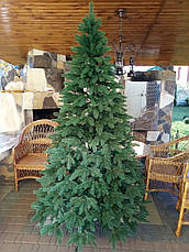 Ялинка штучна лита Преміум 2.3м, зелена, фото 3