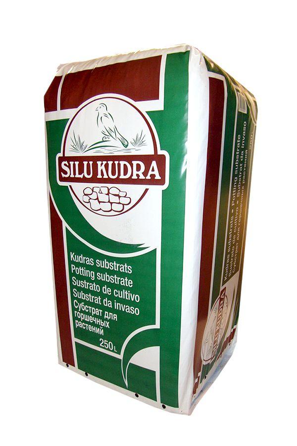 Торфяний субстрат із фрезерного ґрунту з 20 (дрібна фракція) 250 л Silu kudra