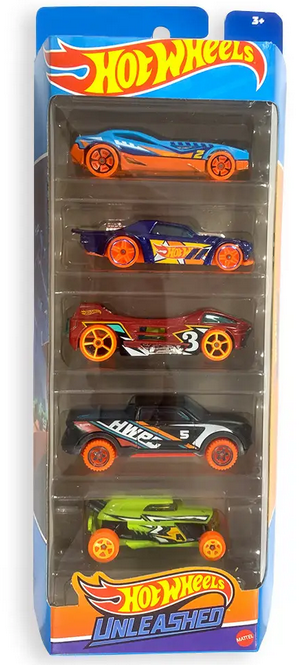 Колекційний набір з 5 машинок Хот Вілс Hot Wheels 5 Car Gift, фото 1
