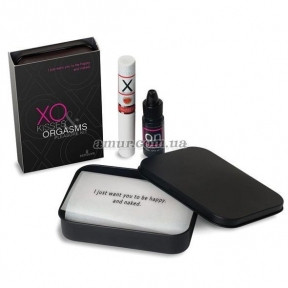 Подарунковий набір Sensuva XO Kisses Orgasms (бальзам для губ із феромонами та рідкий вібратор)