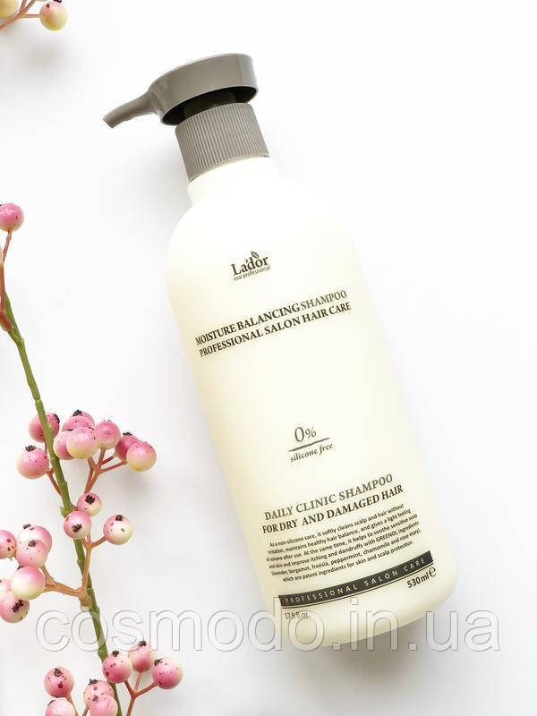 Безсиликоновый увлажняющий шампунь La'dor Moisture Balancing Shampoo - фото 2 - id-p1698472950