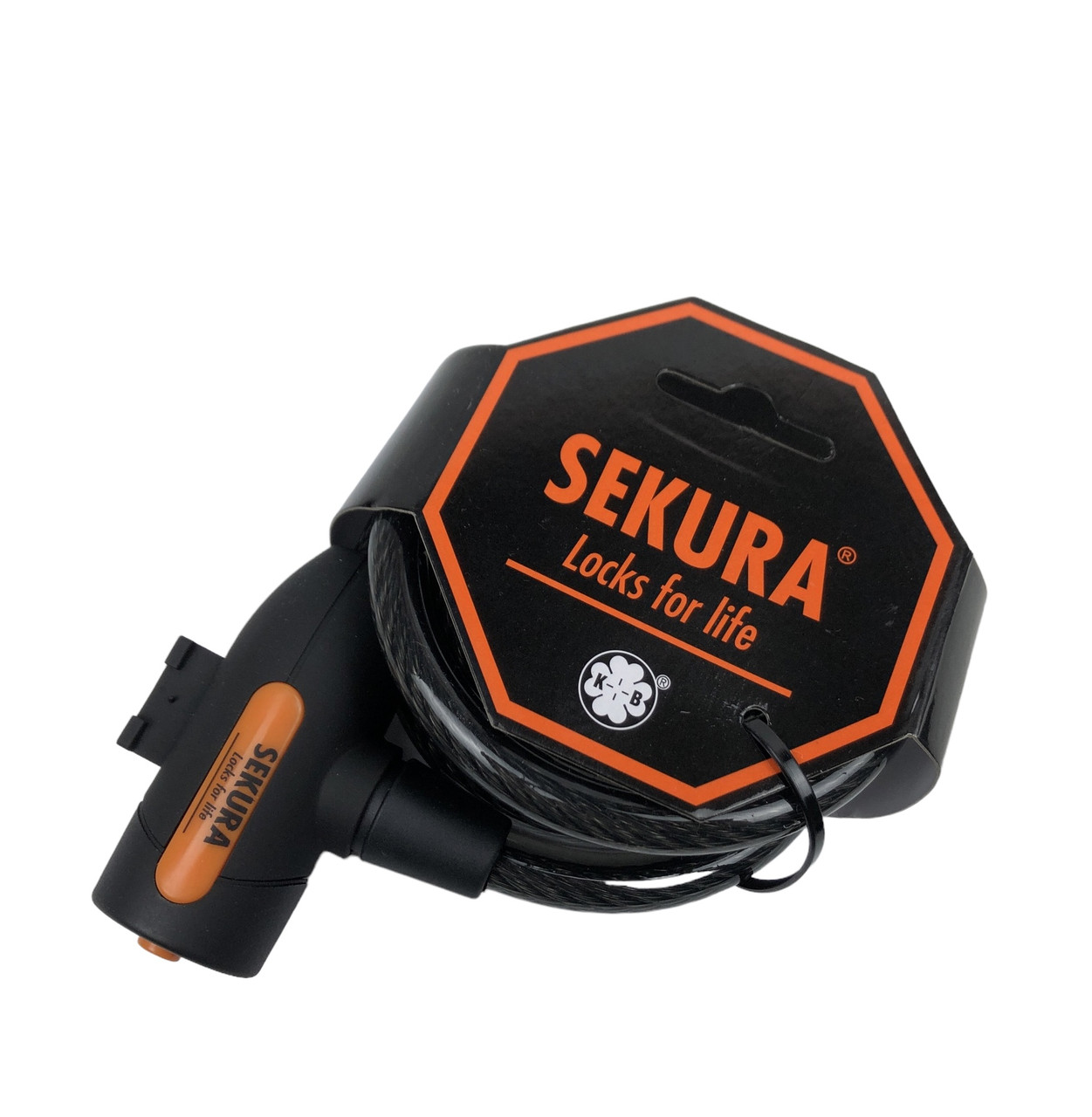 Велосипедний замок KB 203 Spiral Cable Lock 12 x 185 cm SEKURA