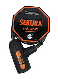 Велосипедний замок KB 101 Cable Lock 10 x 65 cm SEKURA